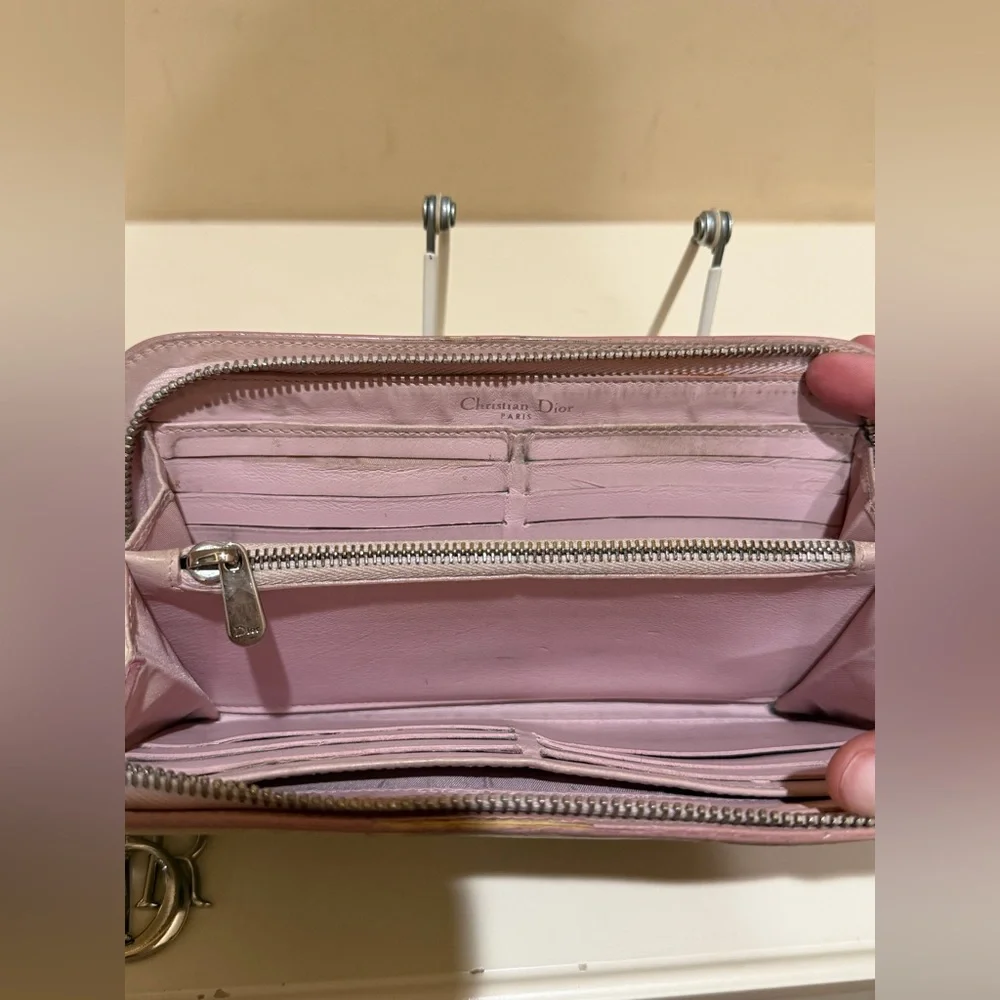 CHRISTIAN DIOR DIORISSIMO ALSTROEMERIA FLOWER WALLET